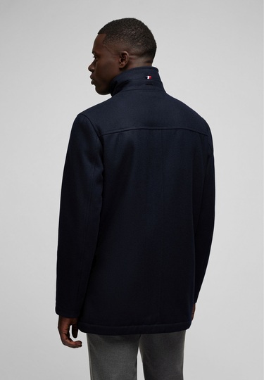 Wolljacke, navy 