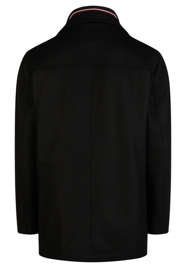 Wolljacke, black Rückansicht