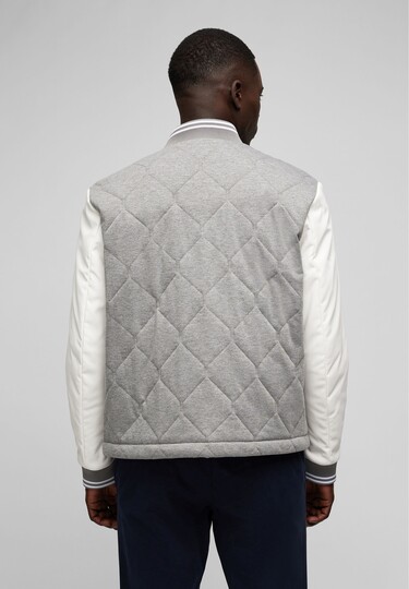 Blouson forme collège, gunmetal 