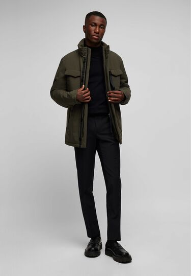 H-XTECH Parka, dark olive Detailansicht 2
