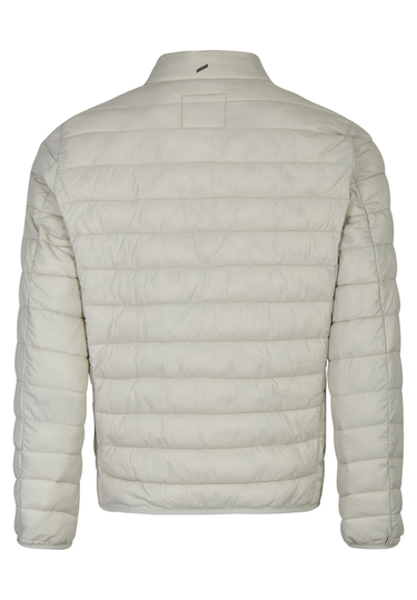 Sportiver Blouson, beige Rückansicht
