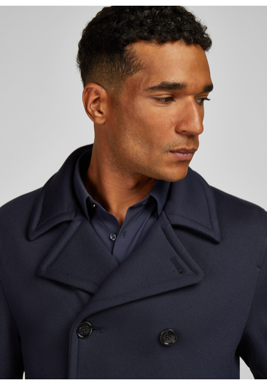 Trendiger Caban, midnight blue 