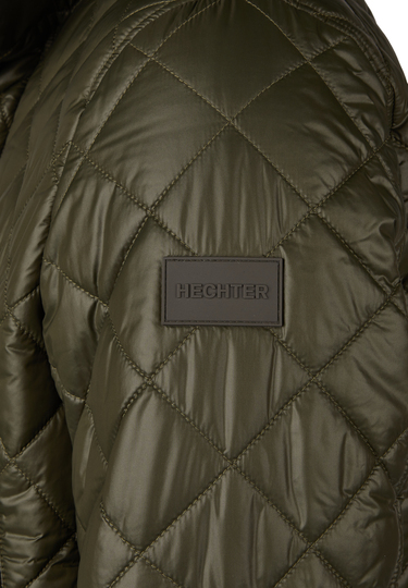 Sportliche "H-ECO" gesteppte Fieldjacke, Dark green Detailansicht 1