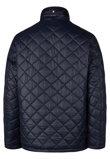 Sportliche "H-ECO" gesteppte Fieldjacke, Midnight blue Rückansicht