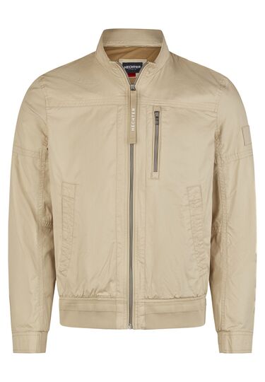 Modischer Blouson, sand Frontansicht
