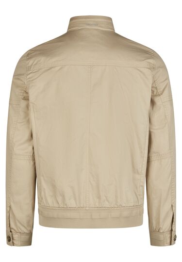 Modischer Blouson, sand Rückansicht