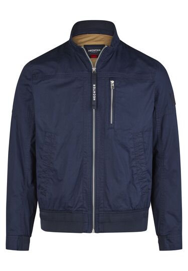Modischer Blouson, midnight blue Frontansicht