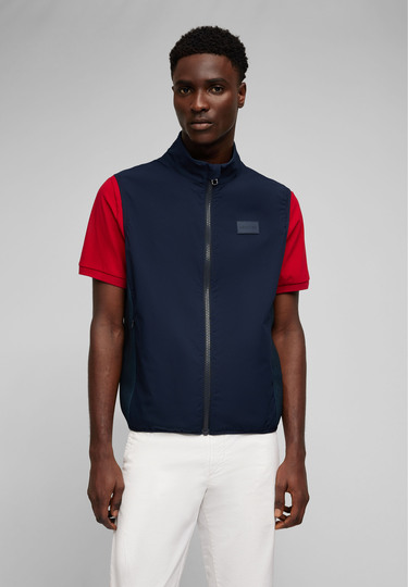 VEST-OUTERWEAR, midnight blue