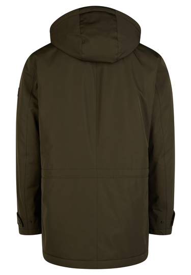 H-XTECH Parka, dark green Rückansicht
