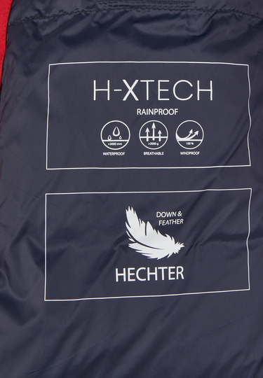 H-XTECH REAL Down Parka, chili Detailansicht 2