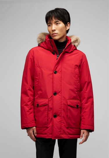 H-XTECH REAL Down Parka, chili