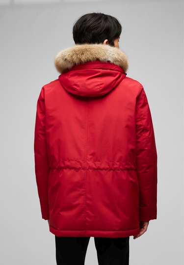 H-XTECH REAL Down Parka, chili