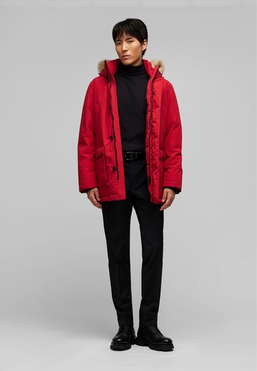 H-XTECH REAL Down Parka, chili