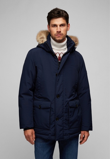 H-XTECH REAL Down Parka, midnight blue