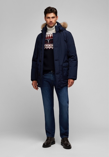 H-XTECH REAL Down Parka, midnight blue