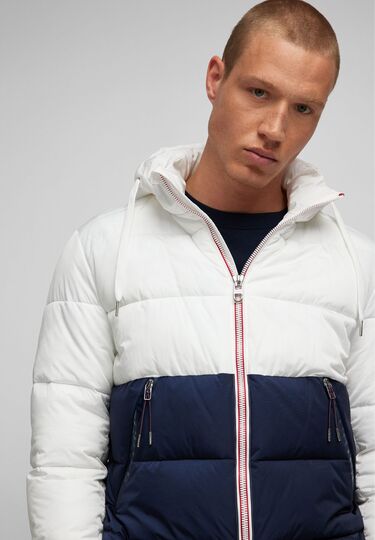 H-Eco Puffer Blouson, offwhite Detailansicht 1