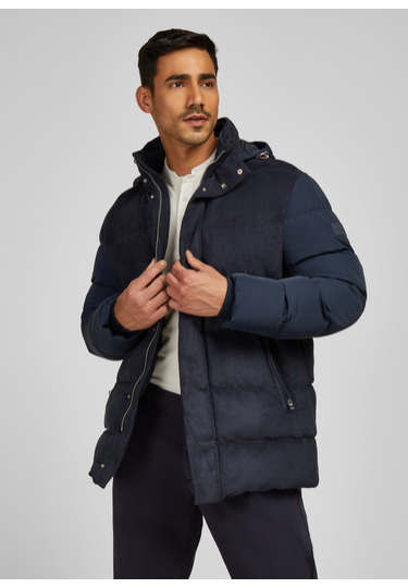 Pufferjacke, midnight blue