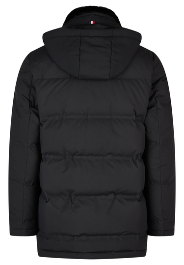 High Tech REAL DOWN Mantel, black Rückansicht