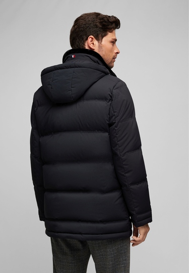 High Tech REAL DOWN Mantel, black 