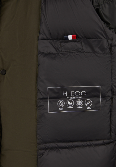 H-ECO Parka, dark green Detailansicht 1