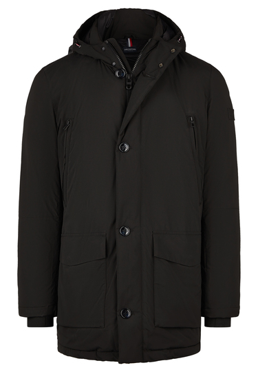 H-ECO Parka, black Frontansicht