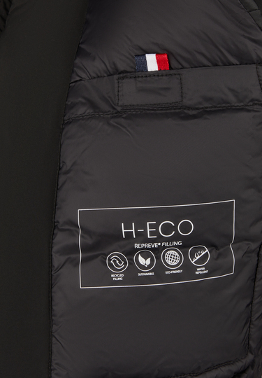 H-ECO Parka, black Detailansicht 1