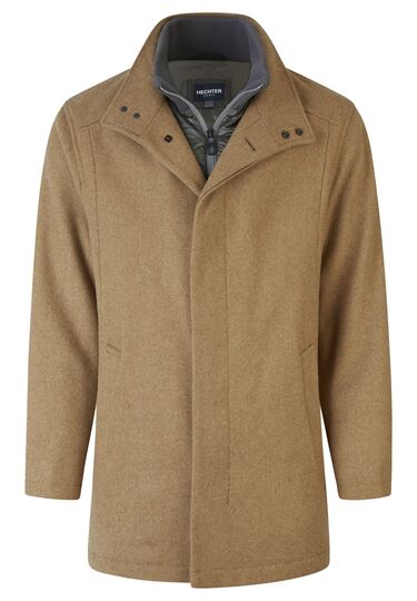 Wolljacke, camel 