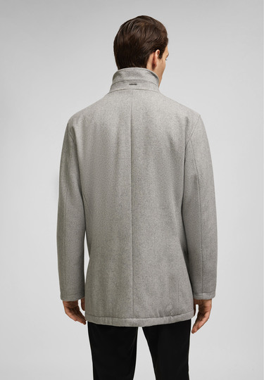 Wool jacket, Silver Rückansicht