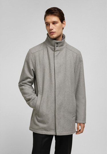 Wool jacket, Silver