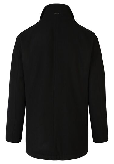 Wool jacket, Black Rückansicht
