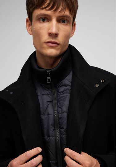 Wool jacket, Black Detailansicht 1