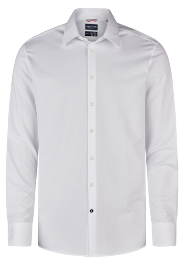 Shape Fit Jersey Shirt, white Frontansicht