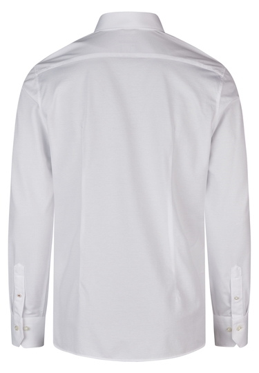Shape Fit Jersey Shirt, white Rückansicht
