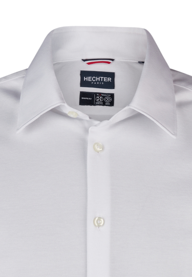 Shape Fit Jersey Shirt, white Detailansicht 1