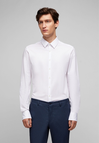 Shape Fit Jersey Shirt, white