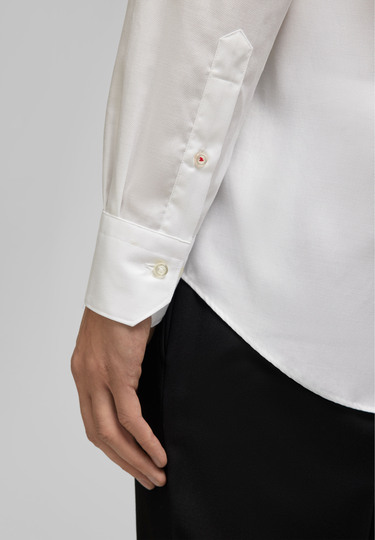 Modern Fit Businesshemd, white Detailansicht 1