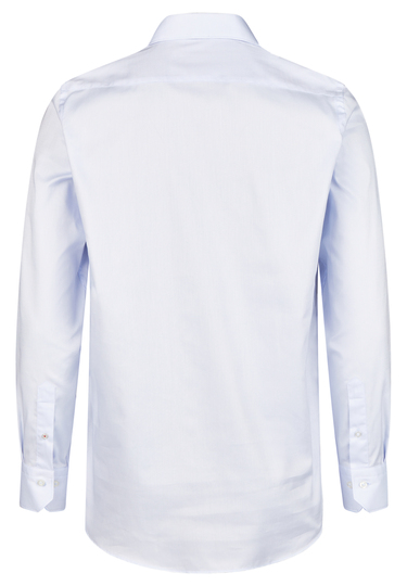 Modern Fit Businesshemd, light blue Rückansicht