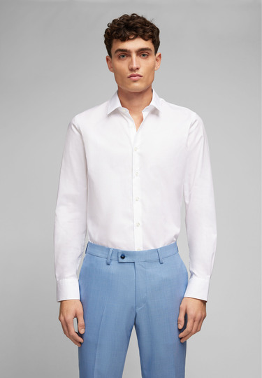 SHIRT KENT DRESS MF, White