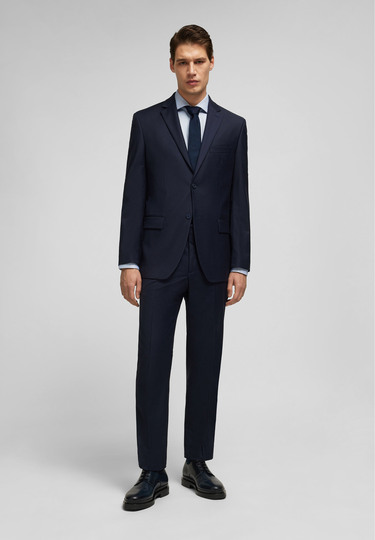 Klassisches Hemd, cornflower Detailansicht 2