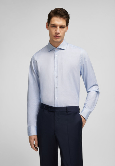 Klassisches Hemd, cornflower