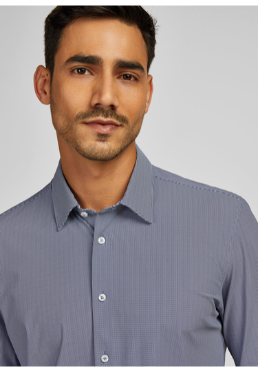 H-XTENSION Hemd, dark blue Detailansicht 2