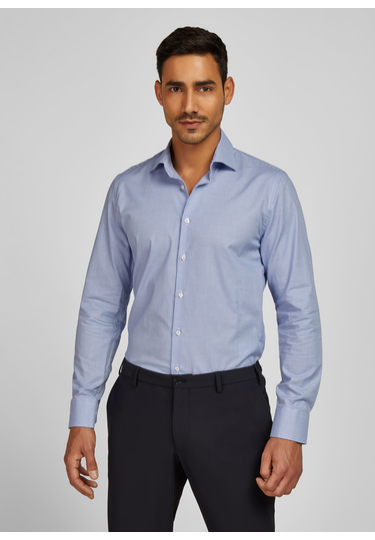 Modernes Hemd, cornflower 