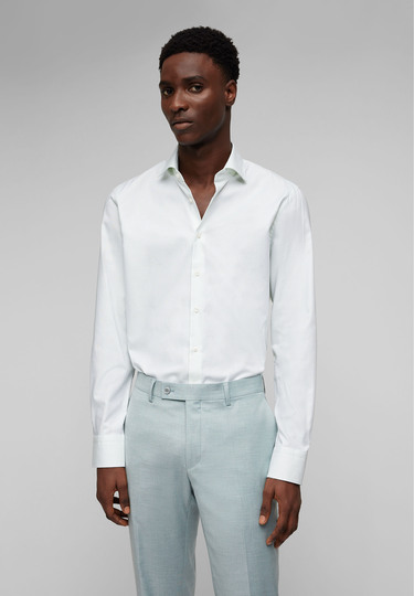 SHIRT SHARK DRESS MF, Mint green