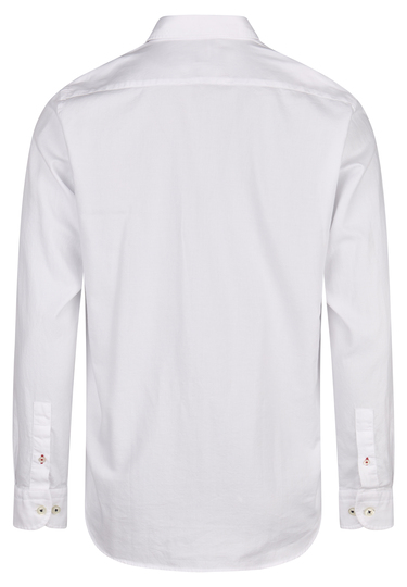 SHIRT BD CASUAL MF, white Rückansicht