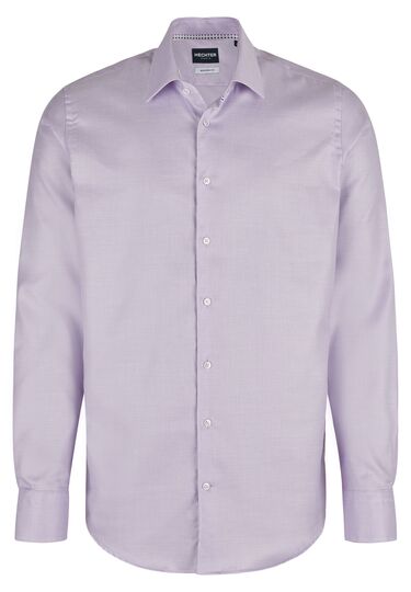 Unkonventionelles Businesshemd mit dezenter Struktur, orchid Frontansicht