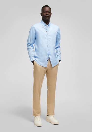 Modern Fit Hemd, light blue Detailansicht 2