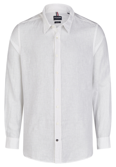 Modern Fit Businesshemd, white Frontansicht