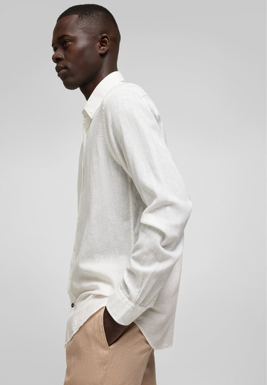 Modern Fit Businesshemd, white Detailansicht 1