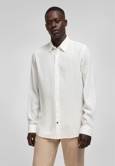 Modern Fit Businesshemd, white