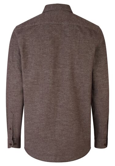 Casual Flanellhemd, claret Rückansicht